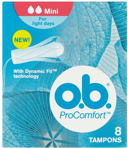 O.B. ProComfort Mini Tampons 8pcs