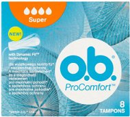 O.B. ProComfort Super Tampons 8 ks - Tampóny