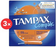 TAMPAX Compak Super Plus 3×16 pcs - Tampons