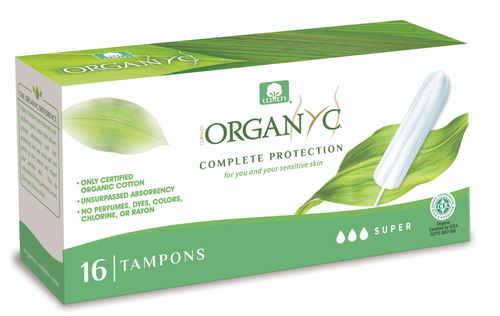 ORGANYC Bio menstruační tampony SUPER 16 ks - Tampony - Hlavní obrázek