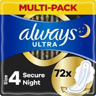 ALWAYS Ultra Secure Night 72 ks - Menstruační vložky