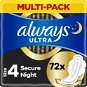 ALWAYS Ultra Secure Night with Wings 72 pcs - Sanitary Pads