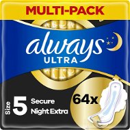 ALWAYS Ultra Secure Night Extra 64 ks - Menstruační vložky