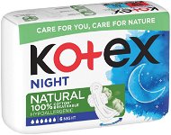 KOTEX Natural Night 6 ks - Menštruačné vložky
