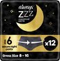 ALWAYS ZZZs disposable night menstrual underwear 12 pcs - Menstruation Underwear