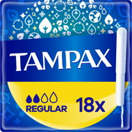 TAMPAX Regular tampóny s papierovým aplikátorom 18 ks - Tampóny