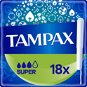 TAMPAX Super tampóny s papierovým aplikátorom 18 ks - Tampóny