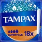 TAMPAX Super plus tampóny s papierovým aplikátorom 18 ks - Tampóny