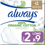 ALWAYS Cotton Protection Ultra Long 9 ks - Menstruační vložky