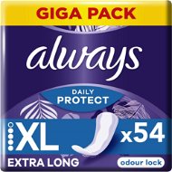 ALWAYS Daily Protect Extra Long zabraňujú zápachu 54 ks - Menštruačné vložky