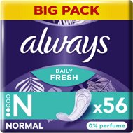 ALWAYS Daily Fresh Normal 0% illatanyag 56 db - Egészségügyi betét
