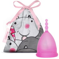 Menstruációs kehely LadyCup Revolution Pinky Hippo, S-es méret - Menstruační kalíšek