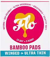 FLO Ultra Thin Bamboo 15 ks (10× denní/5× noční) - Sanitary Pads