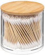 5Five Plastic box of cotton buds Bamboo 300 pcs - Cotton Swabs 