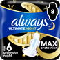 ALWAYS Ultimate Night 8 ks - Menstruační vložky