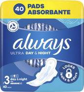 ALWAYS Ultra Day & Night  40 ks - Menstruační vložky