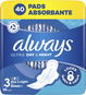 ALWAYS Ultra Day & Night  40 ks - Menstruační vložky