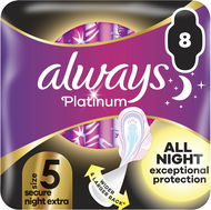 ALWAYS Platinum Secure Night 8 ks - Menstruační vložky