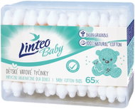 LINTEO Baby Cotton Buds 65pcs - Cotton Swabs 