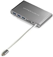HyperDrive Ultimate USB-C Hub - Space Grey - USB Hub