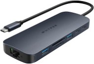 Port replikátor HyperDrive EcoSmart Gen.2 Dual HDMI USB-C 11-in-1 hub 140W PD3.1 Pass-thru 140W - Replikátor portů