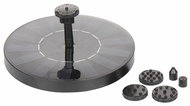 MERCO Solární fontána plovoucí Courtyard, černá - Fontánové čerpadlo