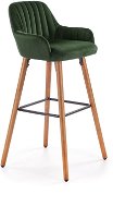 Barová židle Barová židle Listerby tmavě zelená - Barová židle