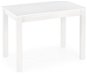 Rozkládací stůl SIMO, 110-138x60 cm, bílý - Jídelní stůl