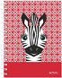 Špirálový A5 100 listov štvorček Cute zebra - Poznámkový blok