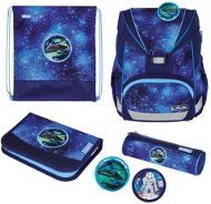 School Backpack UltraLight+ vesmír - Školní batoh
