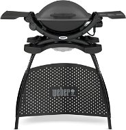 Weber Q 1400 Stand Electric Grill, Dark Grey - Electric Grill