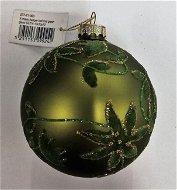 Colmore By Diga koule zelená kytka - Vánoční ozdoby