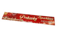 Gold Christmas sparklers 28 cm, 10 pcs - Fireworks