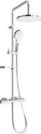 Mexen KX05 chrome / white (771500591-00) - Shower Set