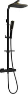 Mexen CQ49 black / gold (772504995-75) - Shower Set