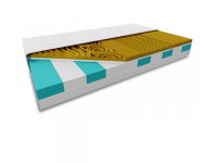 TEXTILOMANIA Sandwich mattress Visco memory 17 cm 180 × 200 cm, including mattress protector - Mattress