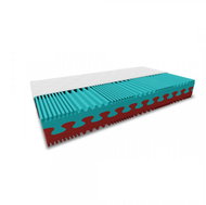 TEXTILOMANIA Premium foam mattress 23 cm 140 × 200 cm, without mattress protector - Mattress
