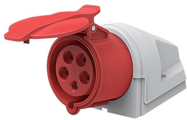 Solight Fali aljzat, 5 pólusú, 400 V/32 A, IP44