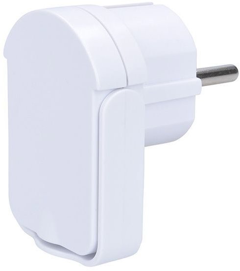 Solight Dugvilla, 90 fokos, alacsony profilú, IP20, fehér