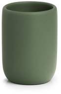 ZELLER Modern sage toothbrush cup 7,2 × 10 cm - Toothbrush Holder Cup