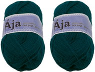 BELLATEX SET 2 pcs Yarn Aja NGM 50 g, 1101 dark blue - Yarn