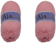 BELLATEX SET 2 pcs Yarn Aja NGM 50 g, 939 pink - Yarn
