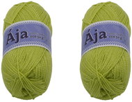 BELLATEX SET 2 pcs Yarn Aja NGM 50 g, 964 light green - Yarn