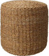 Home Styling Collection Seagrass pouf, diameter 40 cm - Ottoman
