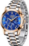 Lige Man Steel 10020-4/V – modré - Pánske hodinky