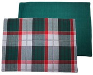 Home Elements Placemat 33 × 45 cm Káro dark green - Placemat