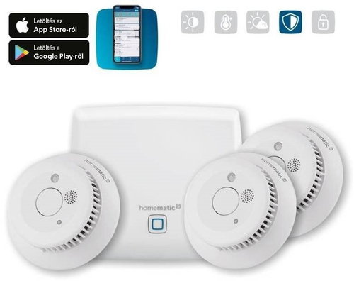 Homematic IP Tűzbiztonsági kezdőkészlet - Biztonsági rendszer - Fő fotó