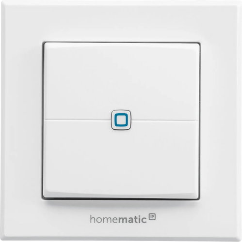 Homematic IP Wall-Mounted Remote Control – 2 Buttons, White – HmIP-WRC2-2 - Smart Wireless Remote - Main image