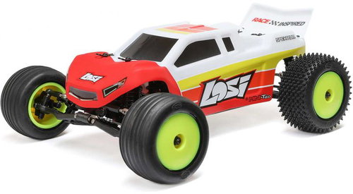 Losi Mini-T 2.0 V2 Brushless 1:18 RTR red - Remote Control Car - Main image