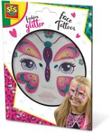 SES Fashion Glitter Gesichtstattoos - Schmetterling - Kurzzeit-Tattoo